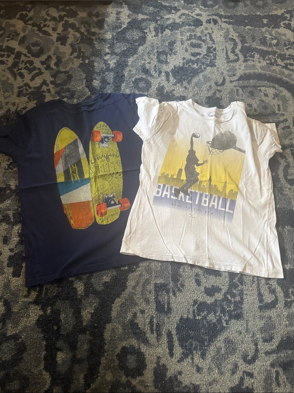 GapKids Graphic Skateboard & Basketball Tees